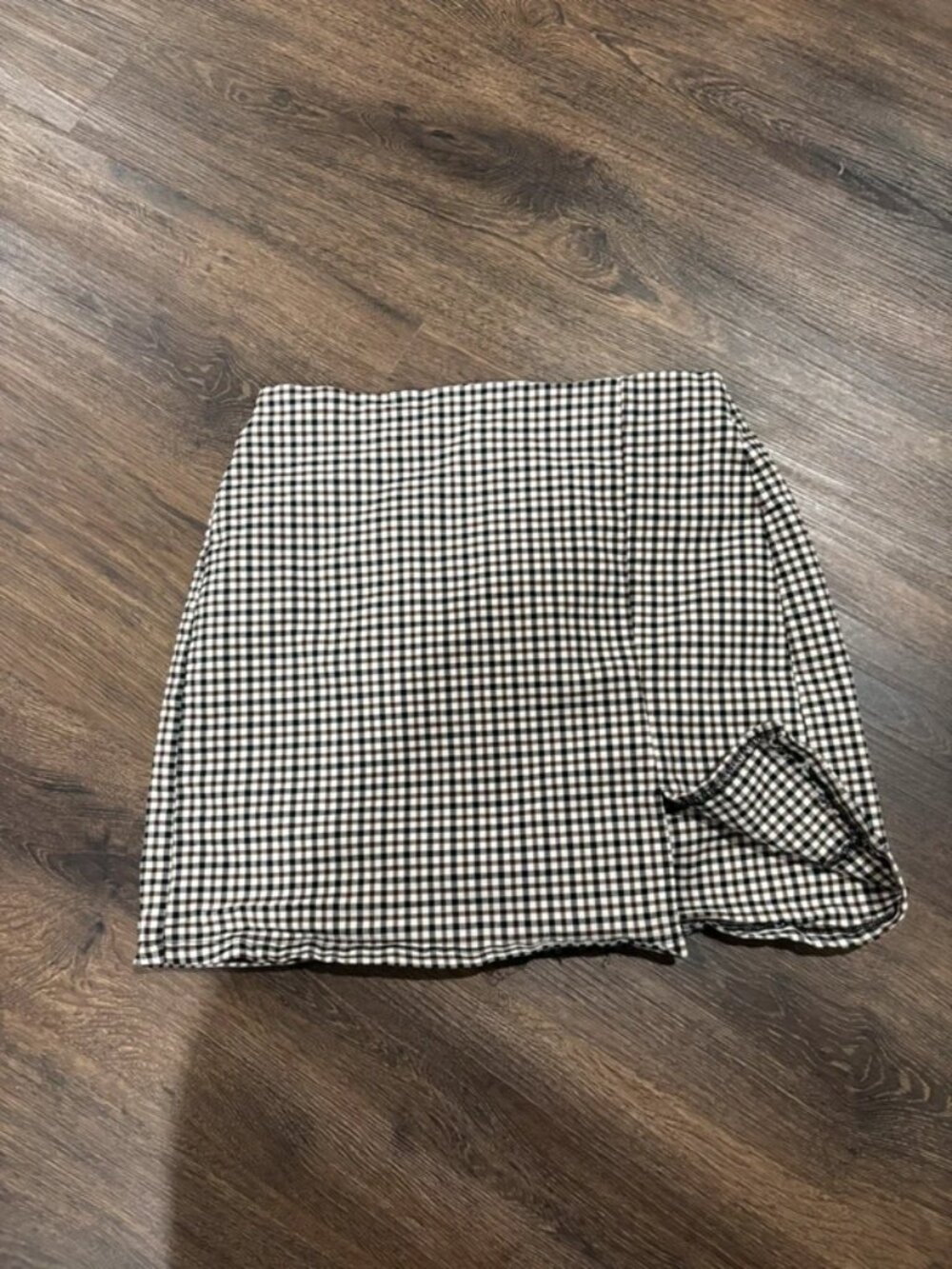 Gingham skirt